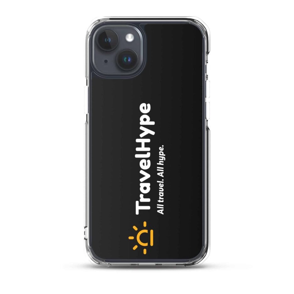 TravelHype Logo iPhone Case (Black)