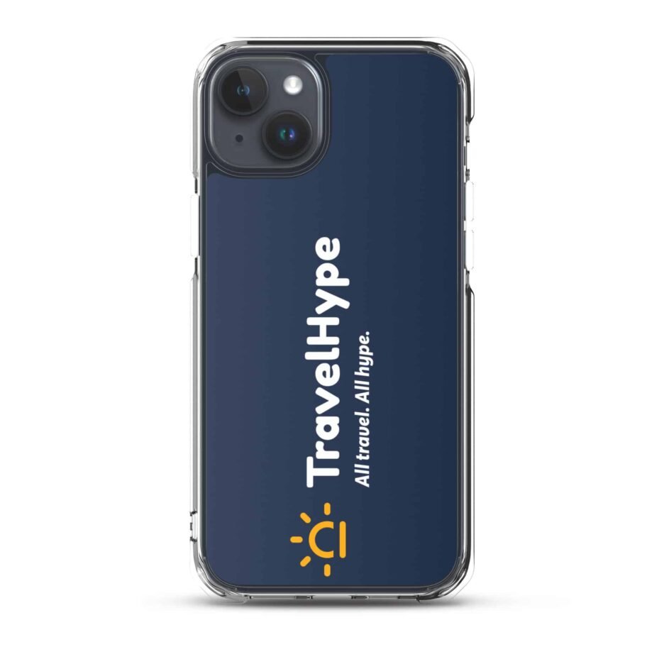 TravelHype Logo iPhone Case (Navy)