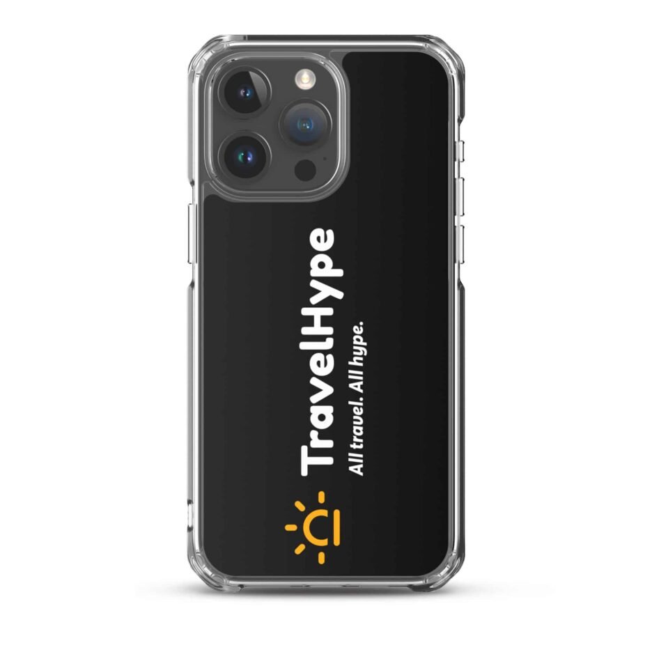 TravelHype Logo iPhone Case (Black)