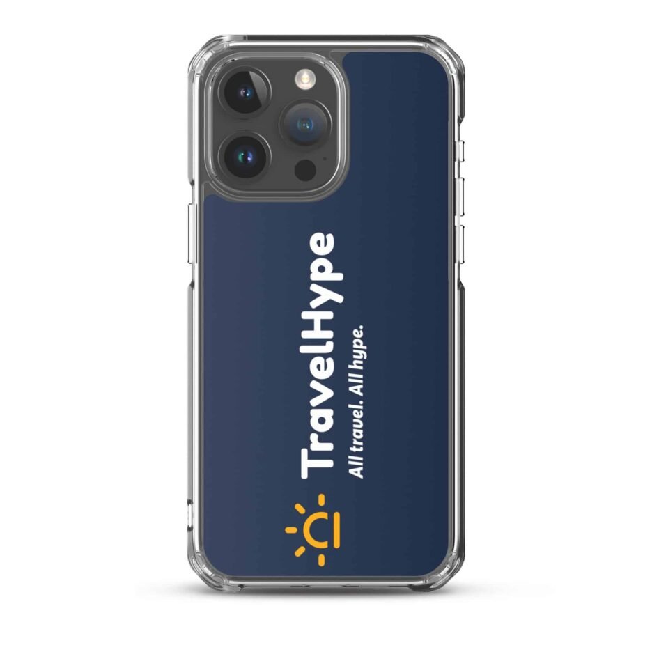 TravelHype Logo iPhone Case (Navy)