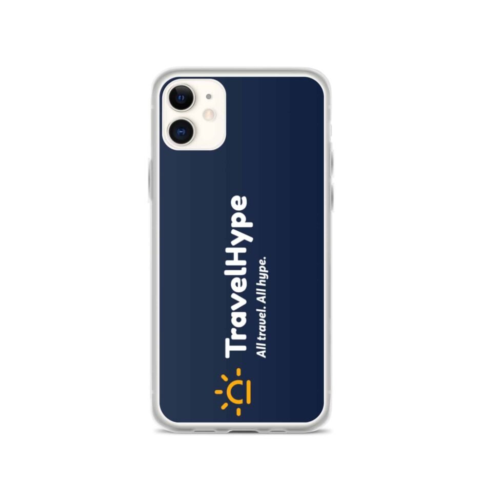 TravelHype Logo iPhone Case (Navy)