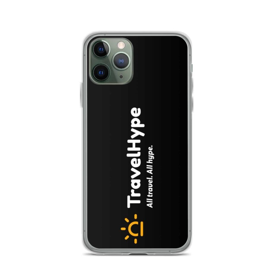 TravelHype Logo iPhone Case (Black)