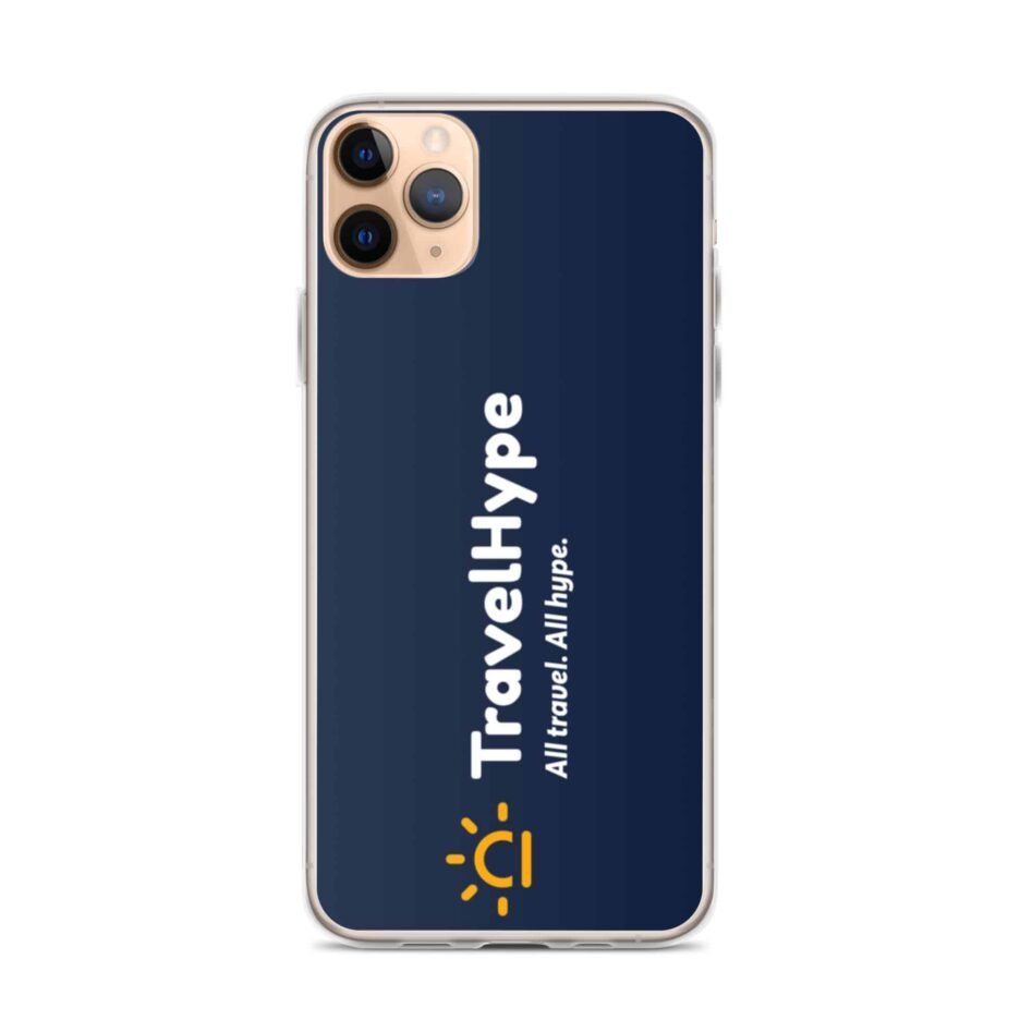 TravelHype Logo iPhone Case (Navy)