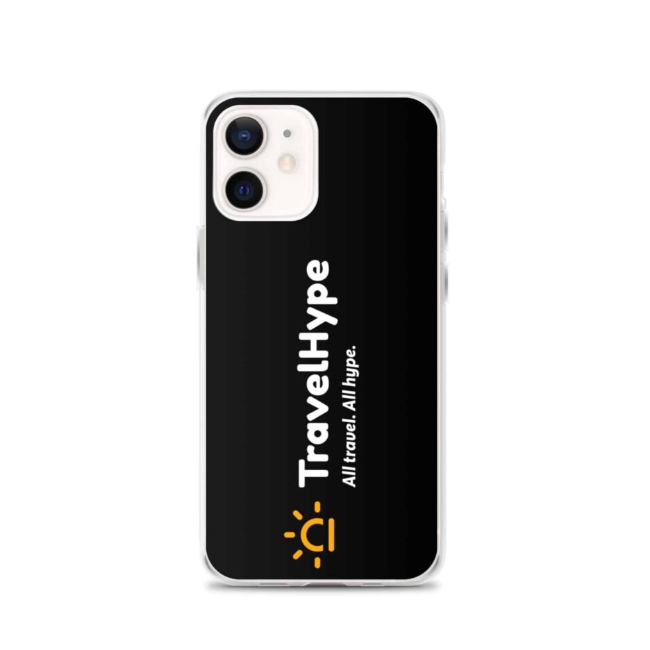 TravelHype Logo iPhone Case (Black)