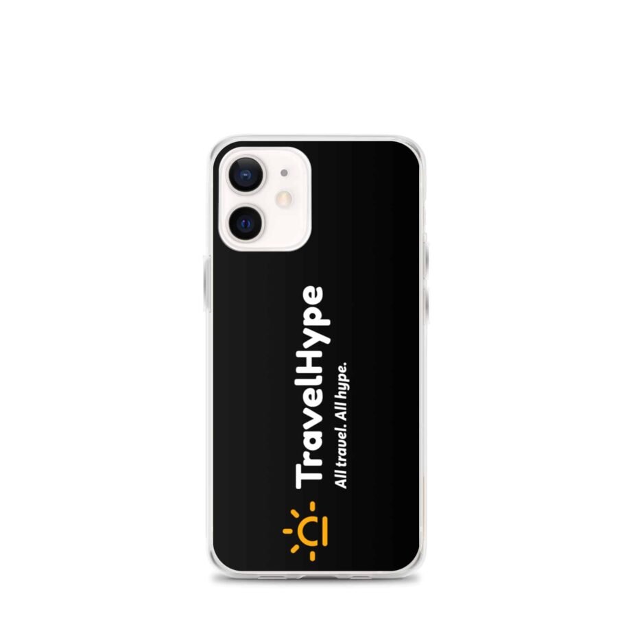 TravelHype Logo iPhone Case (Black)