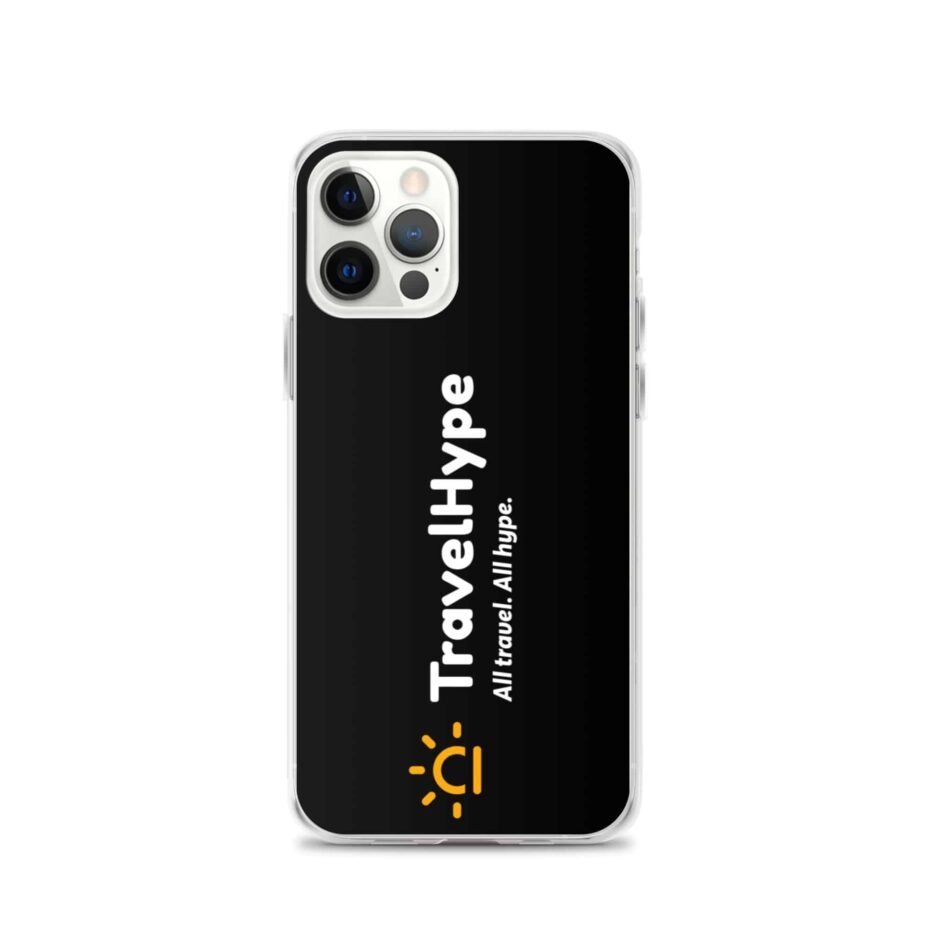 TravelHype Logo iPhone Case (Black)