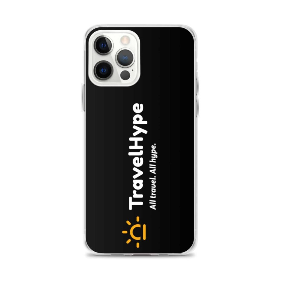 TravelHype Logo iPhone Case (Black)