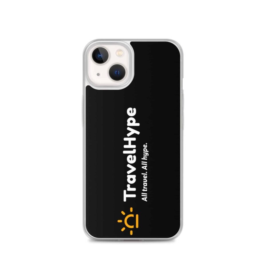 TravelHype Logo iPhone Case (Black)