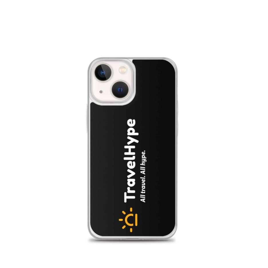 TravelHype Logo iPhone Case (Black)