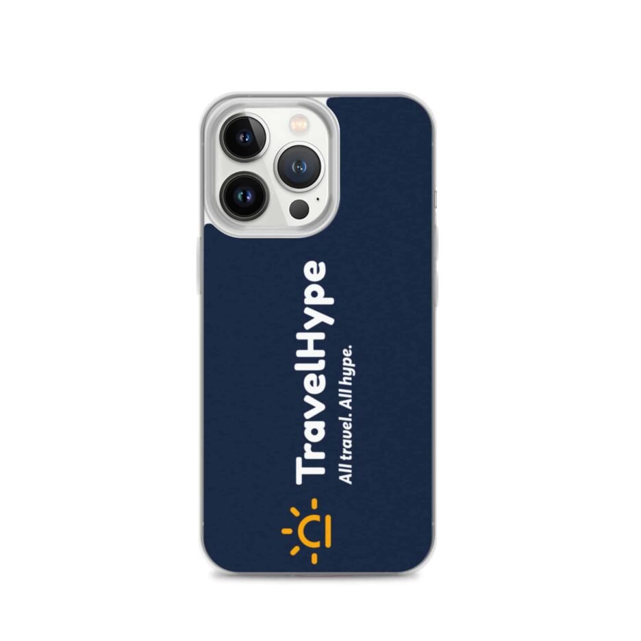 TravelHype Logo iPhone Case (Navy)