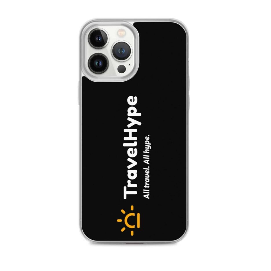 TravelHype Logo iPhone Case (Black)