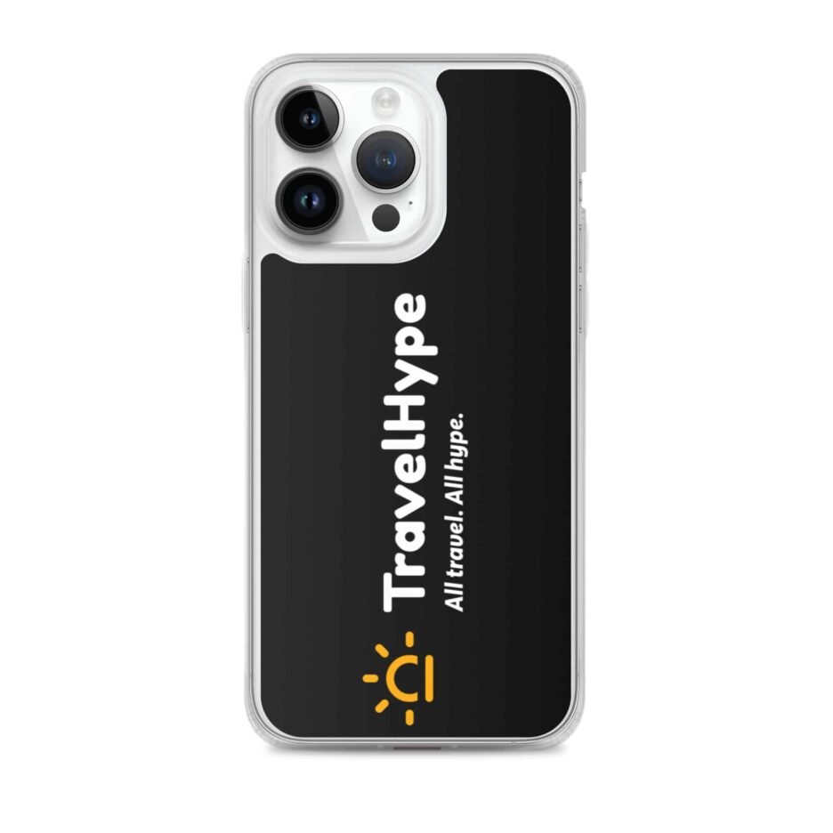 TravelHype Logo iPhone Case (Black)