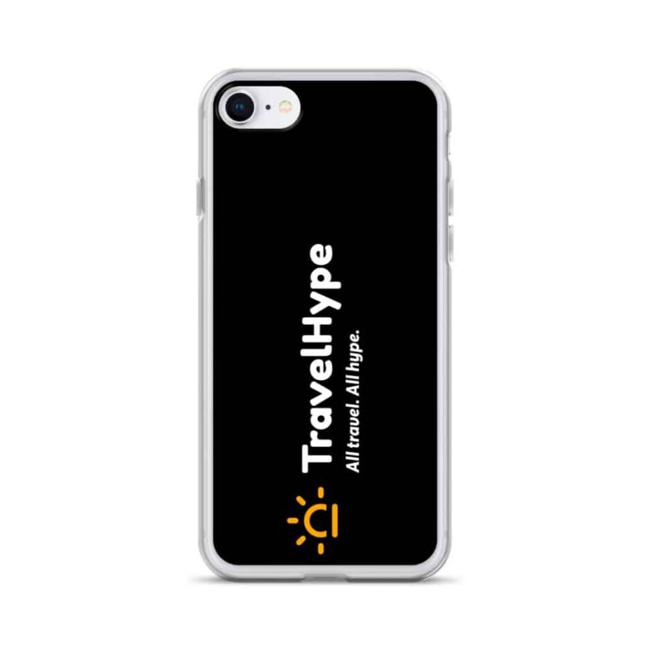 TravelHype Logo iPhone Case (Black)