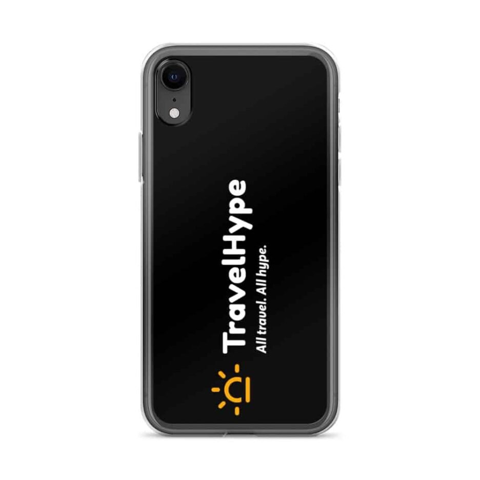 TravelHype Logo iPhone Case (Black)