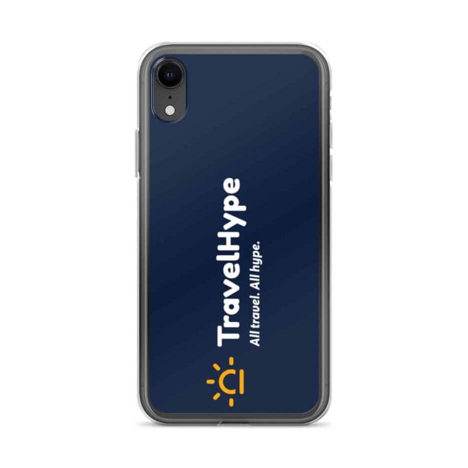 TravelHype Logo iPhone Case (Navy)