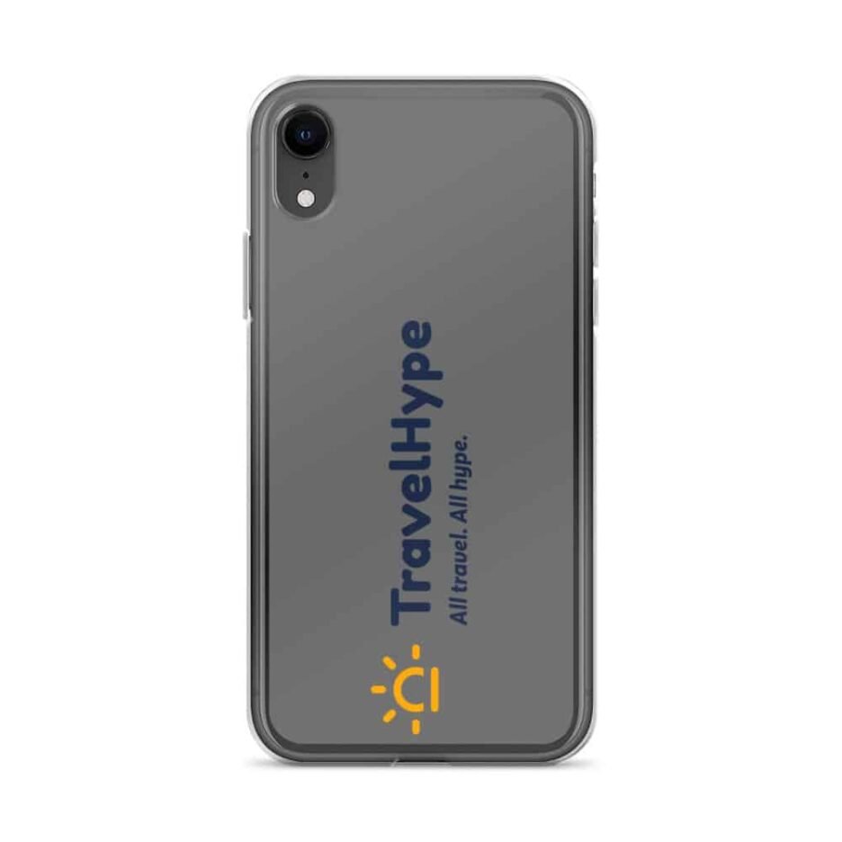 TravelHype Logo iPhone Case (Grey)