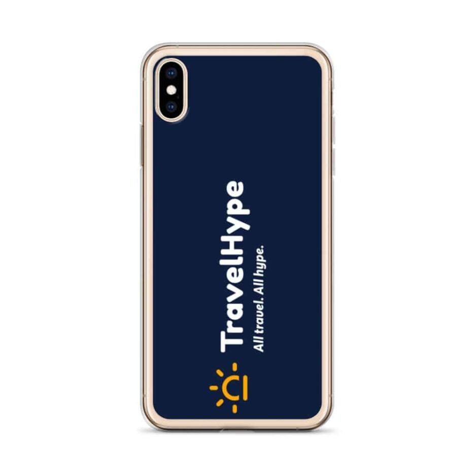 TravelHype Logo iPhone Case (Navy)