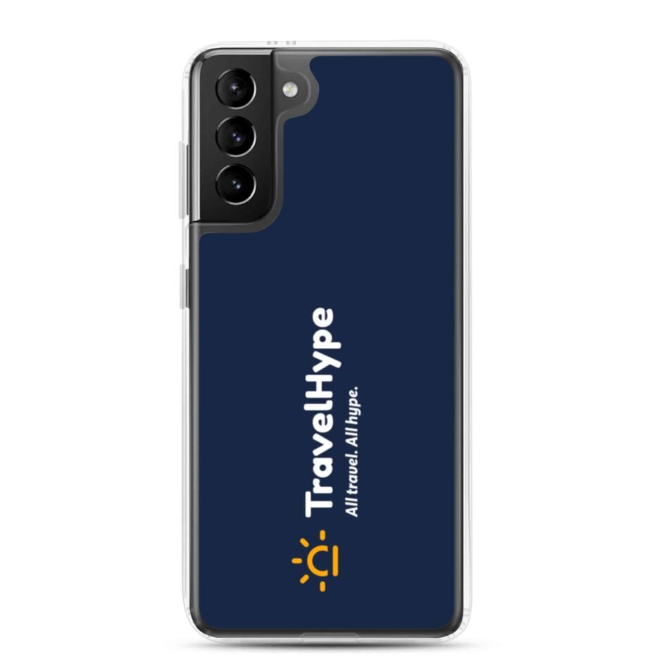 TravelHype Logo Samsung Phone Case (Navy)