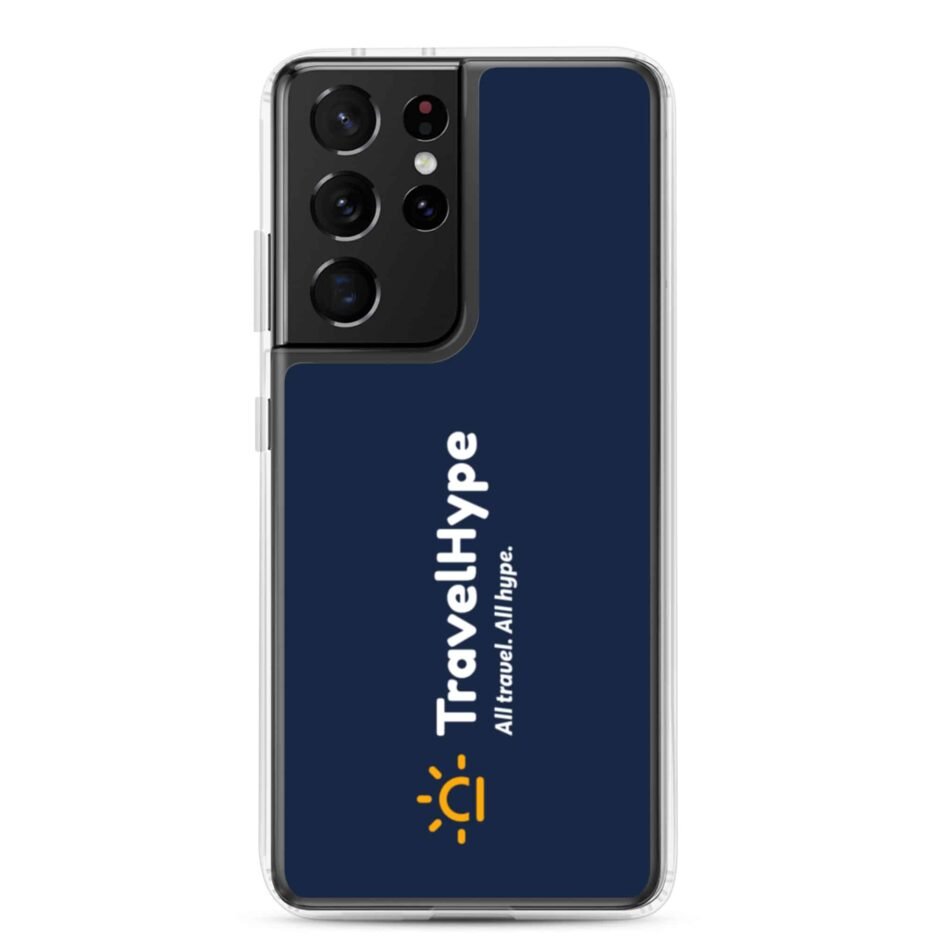 TravelHype Logo Samsung Phone Case (Navy)