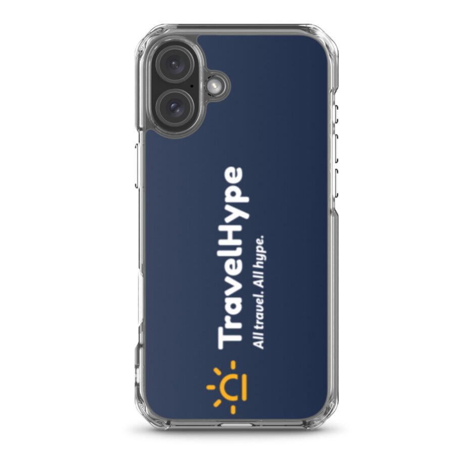 TravelHype Logo iPhone Case (Navy)