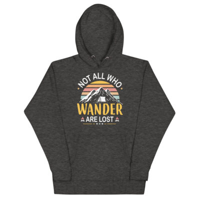 Not All Who Wander Are Lost Hoodie | Funny Travel Hoodie