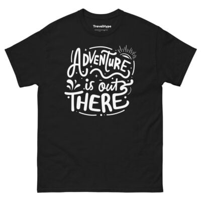 Adventure Is Out There T-Shirt | Funny Travel T-Shirt