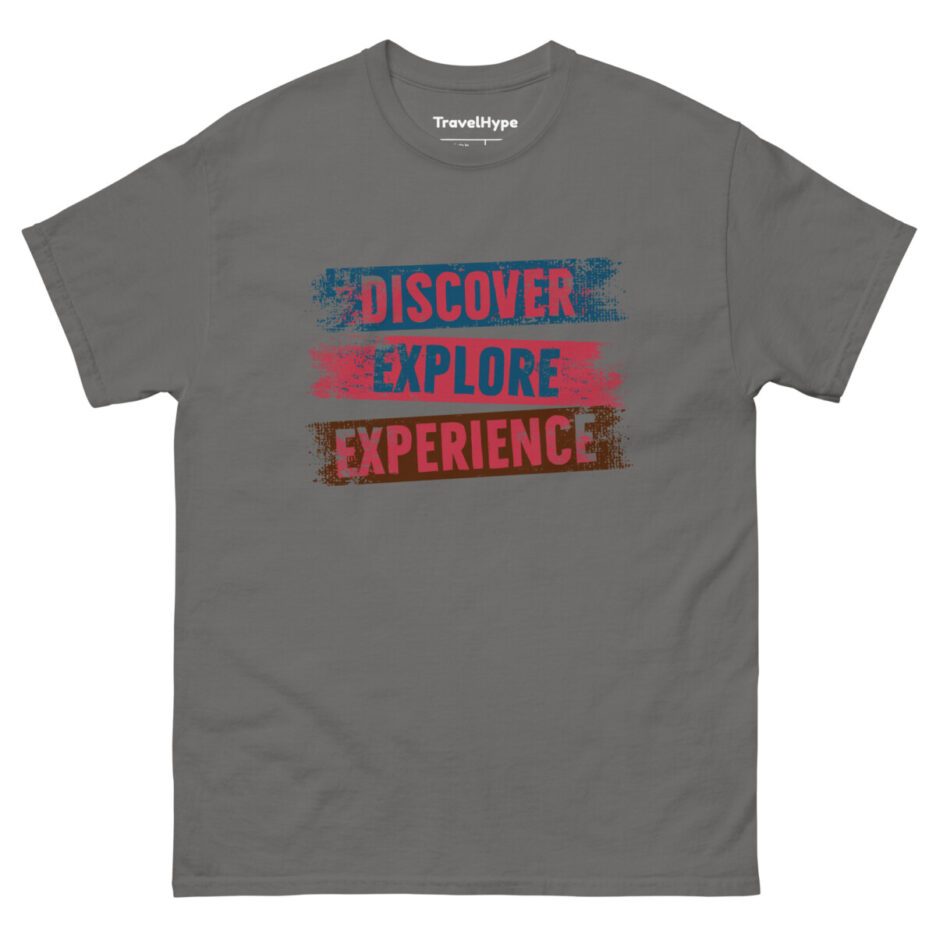 Discover Explore Experience T-Shirt