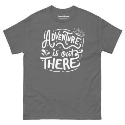 Adventure Is Out There T-Shirt | Funny Travel T-Shirt