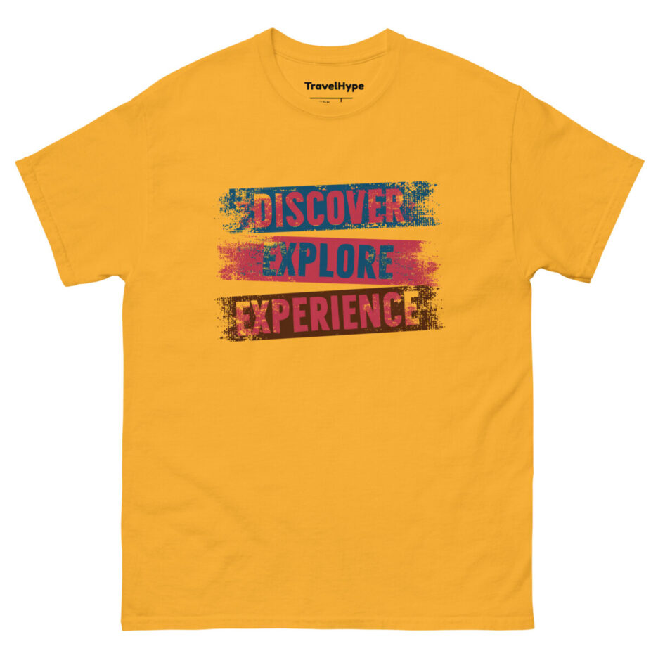 Discover Explore Experience T-Shirt