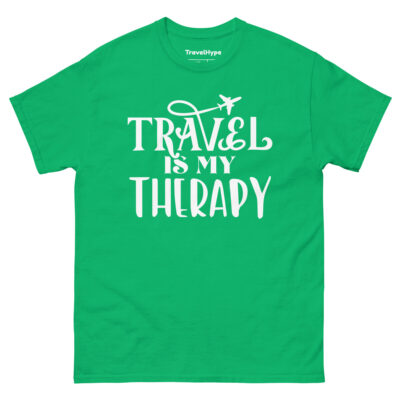 Travel Is My Therapy T-Shirt | Funny Travel T-Shirt