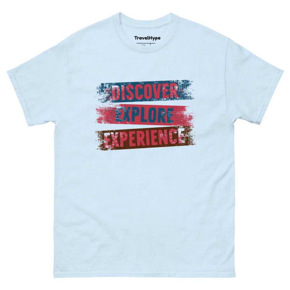 Discover Explore Experience T-Shirt