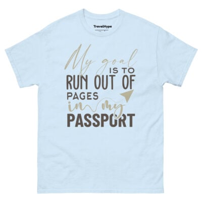 My Passport Goal T-Shirt | Funny Travel T-Shirt