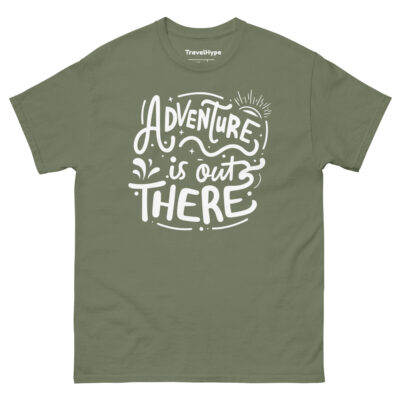 Adventure Is Out There T-Shirt | Funny Travel T-Shirt