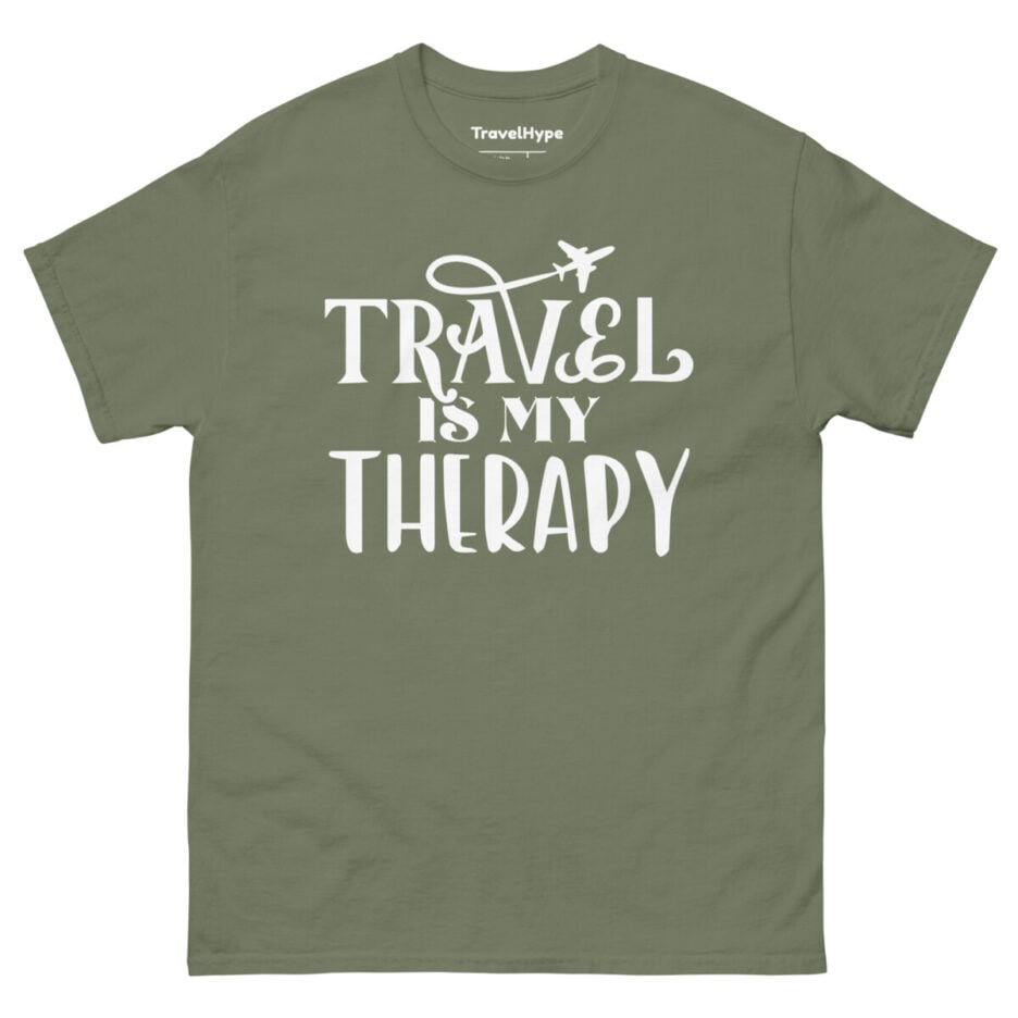 Travel Is My Therapy T-Shirt