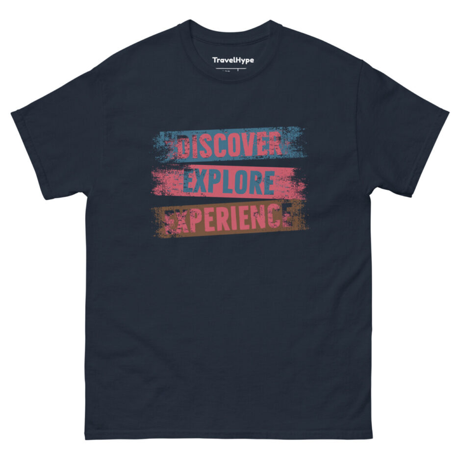 Discover Explore Experience T-Shirt