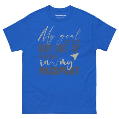 My Passport Goal T-Shirt | Funny Travel T-Shirt