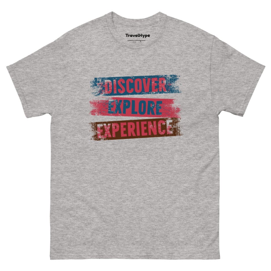 Discover Explore Experience T-Shirt