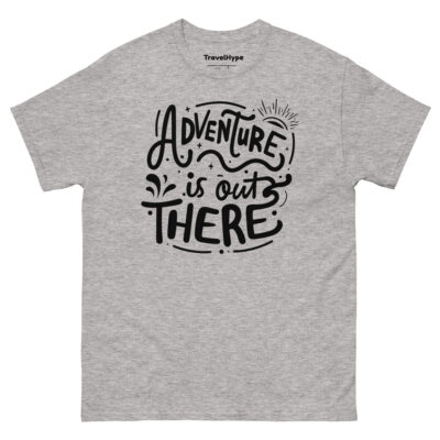 Adventure Is Out There T-Shirt | Funny Travel T-Shirt