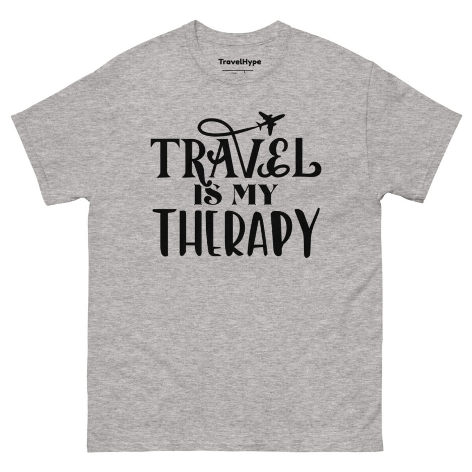 Travel Is My Therapy T-Shirt