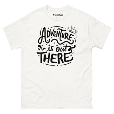 Adventure Is Out There T-Shirt | Funny Travel T-Shirt
